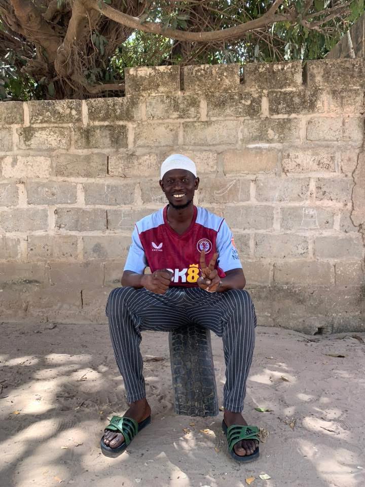 avfcthegambia's tweet photo. Our final home game of the season! Come on you Villa boys 🦁💜💙 https://t.co/EpdzVgbEgT