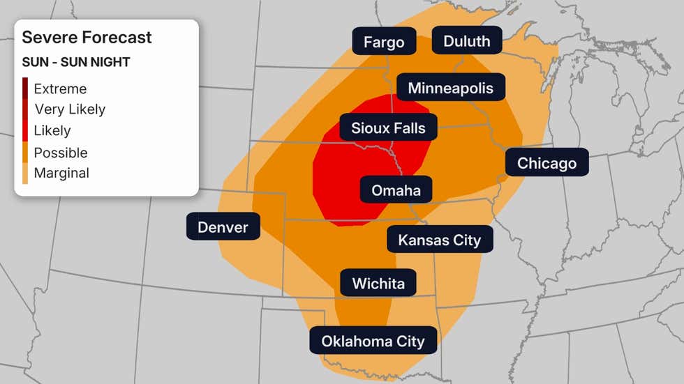 DefyDisaster's tweet photo. #SevereWeather w/ possible #tornadoes, damaging #winds &amp; #hail, threaten the Plains &amp; Midwest this weekend. 

Stay safe: https://t.co/NILVvOJk9M

📷: https://t.co/S8hKKMko5g

#DefyDisaster #DisasterPreparedness #Disaster #Tornado #Storm #Storms #Weather https://t.co/xUpEobrKtt