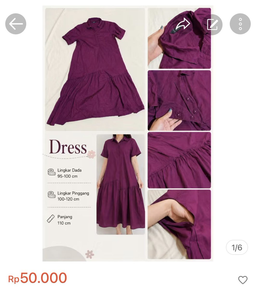 personaltrash_'s tweet photo. Halo, aku lagi preloved dress lucu bisa pake ngantor atau main karena jarang banget kepake, dijual murah2 aja kurang dari setengah harga beli malah ‼️😬

putih https://t.co/7CQBsVguCp
hitam https://t.co/Gejsf5HP4m
maroon https://t.co/W0UsCaGf4q

wts wtb #zonauang https://t.co/EQmQLRapjH