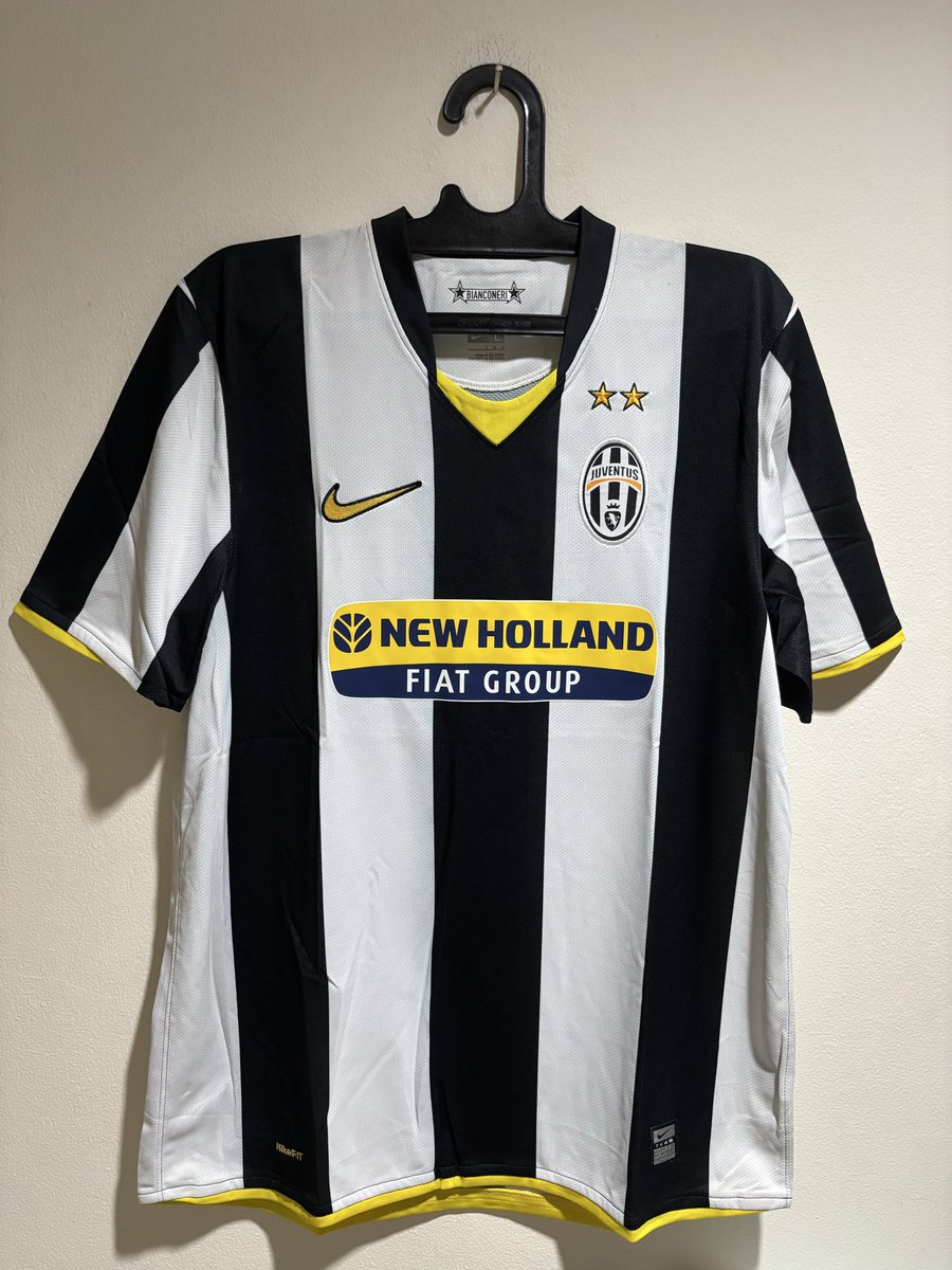 『長袖』ユーベ（Holland、FIAT Group、15年くらい前の物です） juventus home 2008-2009