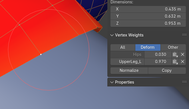 SaturnTurik's tweet photo. Vertex Weight editing feels really handy but I'm not too sure if I'm able to work this meticulously when sober https://t.co/a22QIHU4Ev