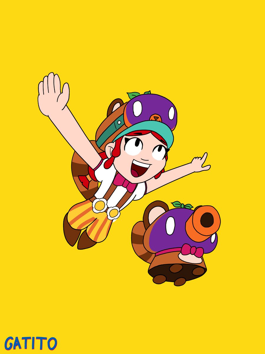 Gatiyano's tweet photo. This is my Tanuki Jessie that I submitted to Brawldex, so if you are on a Discord server with Brawldex, then you can collect this!

#BrawlDex #brawlstars https://t.co/3d9PXEwi4U