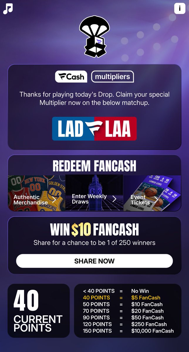 foundnotuser860's tweet photo. Play the #FanCashDropPromotion today

🥳🥳🥳🥳 https://t.co/o4JN7p1gPy https://t.co/CLpKp7Alob