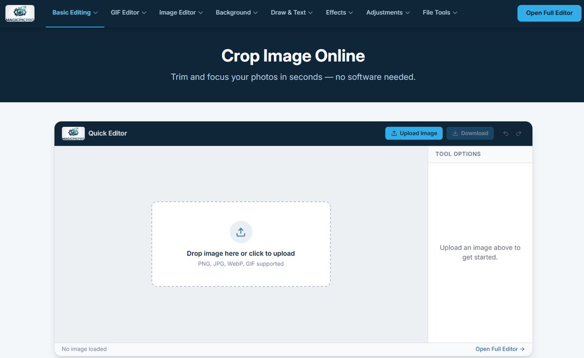 themagicpicpro's tweet photo. Crop Image Online
Trim and focus your photos in seconds — no software needed.
https://t.co/AGjuY4wZMx https://t.co/shrAJfFDTe