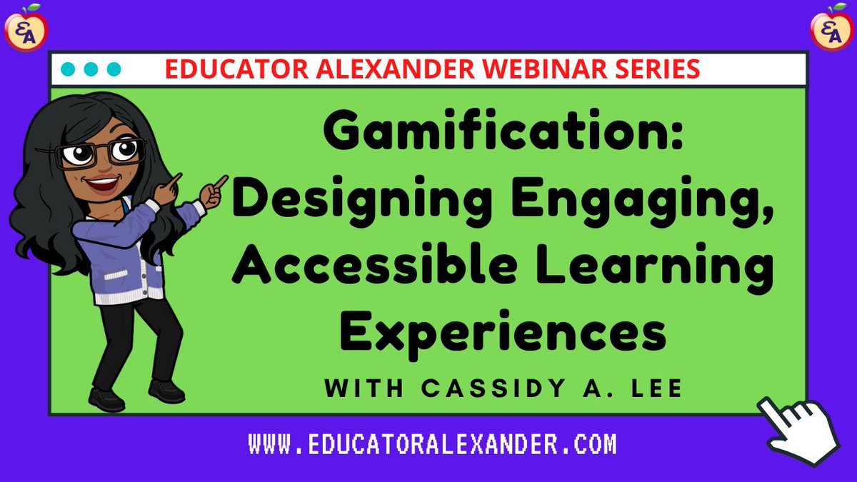 educatoralex's tweet photo. 😡Missed Gamification: Designing Engaging, Accessible Learning Experiences?

😉You can see it here!

☑️https://t.co/xtsEpFvi9D

#edchat #edleaders #edu #education #educhat #teacher #teachers #superintendents #classroom #k12 #edtech #edutwitter #librarytwitter #educoach https://t.co/Ao6NFIKlnk