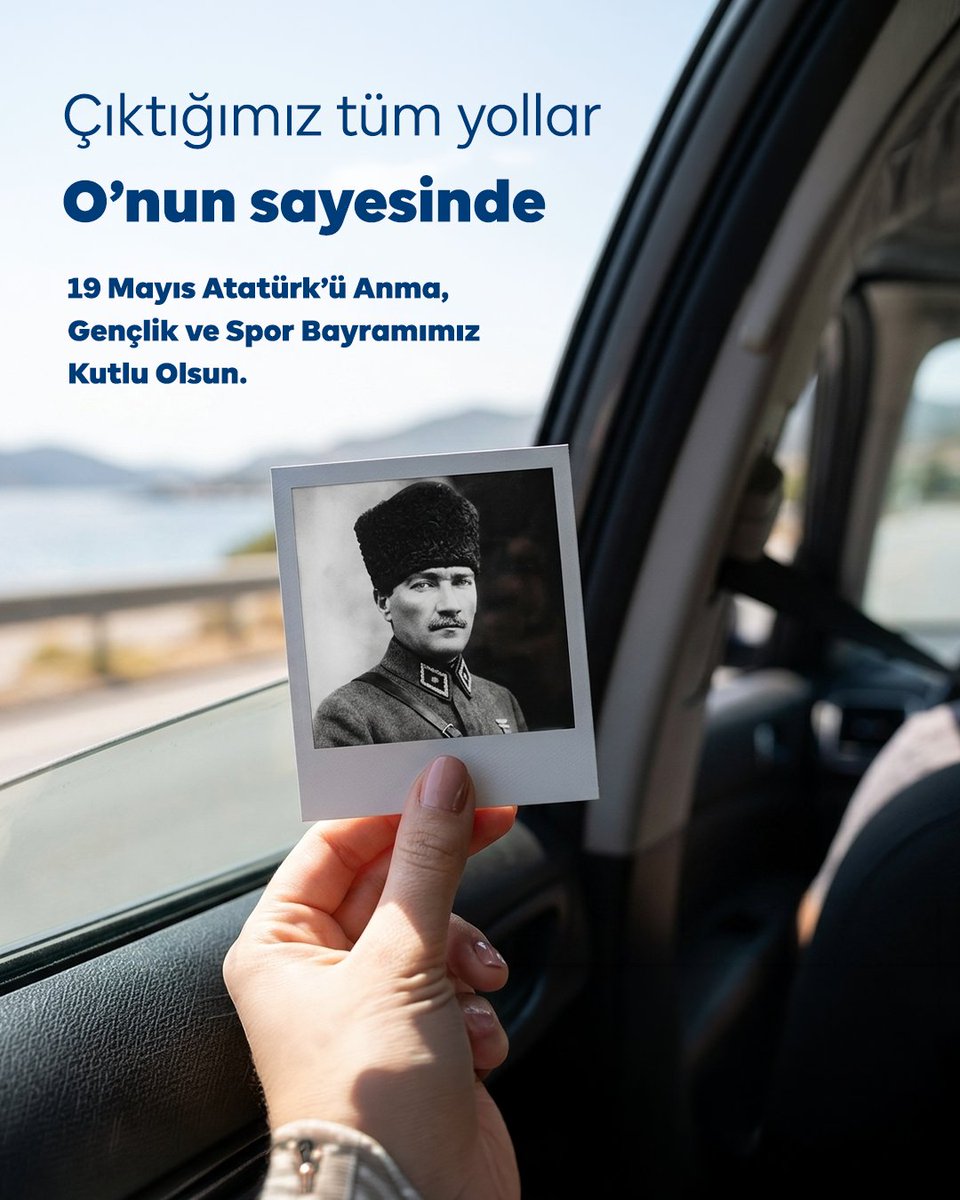BudgetTurkiye's tweet photo. 19 Mayıs Atatürk’ü Anma, Gençlik ve Spor Bayramı kutlu olsun ✨
#BudgetTürkiye https://t.co/JSjWIIeTsh