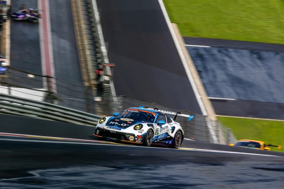 team75bernhard's tweet photo. 𝗔𝗹𝗹 𝘀𝗲𝘁 𝗳𝗼𝗿 𝘁𝗼𝗺𝗼𝗿𝗿𝗼𝘄 ⏱️ 
Free Practice is already in the books and we are ready for tomorrow‘s action 😎

// 10:20 - 10:55 Qualifying 
// 14:10 - 14:40 Race 1 

#Team75Bernhard #Motorsport
@Porsche @CarreraCupDE
#PSCCD #Porsche https://t.co/om1lp90gAy