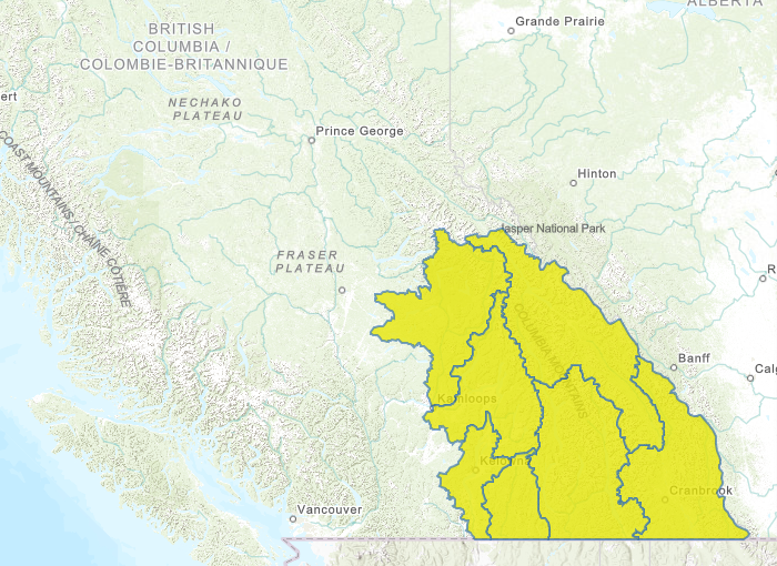 EmergencyInfoBC's tweet photo. The #BC River Forecast Centre has ENDED the High Streamflow Advisory for:
• Lakes Region & tributary rivers around #BurnsLake, #FraserLake, #FortStJames & surrounding areas
• Omineca & tributaries between #CityofPG & #MackenzieBC
More info: https://t.co/VoNY4i9Pjg https://t.co/PtboSO0P0R