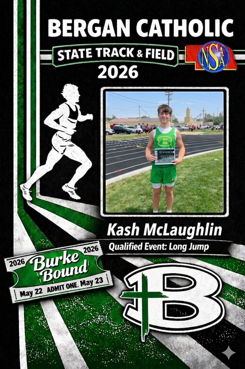 FightingKnights's tweet photo. Kash McLaughlin | Long Jump District Champion
#KnightPride #BurkeBound https://t.co/qYKNh7i5RY