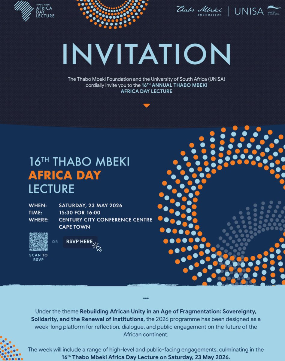 Thabo Mbeki Foundation tweet media