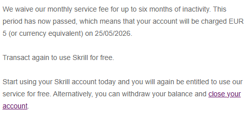 cjavier_slice's tweet photo. @skrill you guys are so full of shit. maybe figure out real ways to make money. guess I'll just keep using @Wise. 

#darkpattern #bullshit https://t.co/81kAyO28Iq