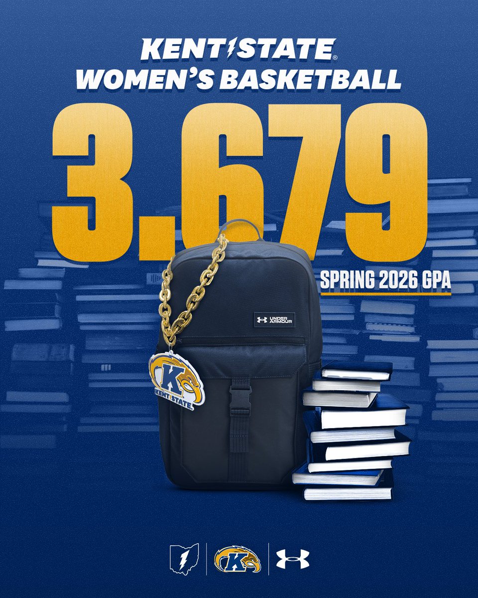 KentStWBB's tweet photo. Proud of our student-athletes for posting a GPA above 3.5 for the third straight semester! 📚🧠

#GoFlashes⚡️ https://t.co/qJBzocaIX1