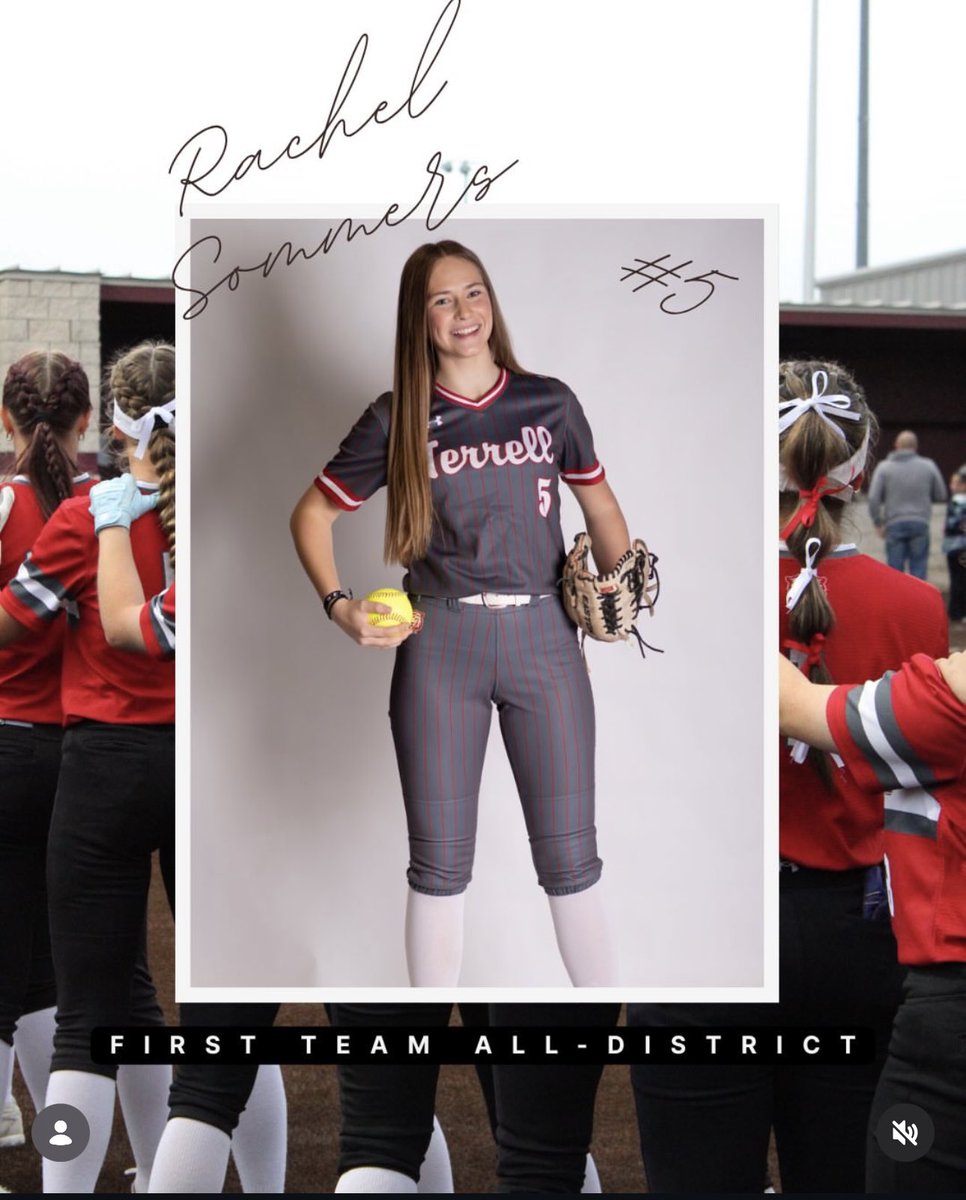 Rachel_Sommers5's tweet photo. God gave me the ability, I gave him my effort! Blessed to be recognized along side some incredible athletes! Can’t wait to see what the future has in store! @TerrellTigerSB https://t.co/eu8R7h9K2v