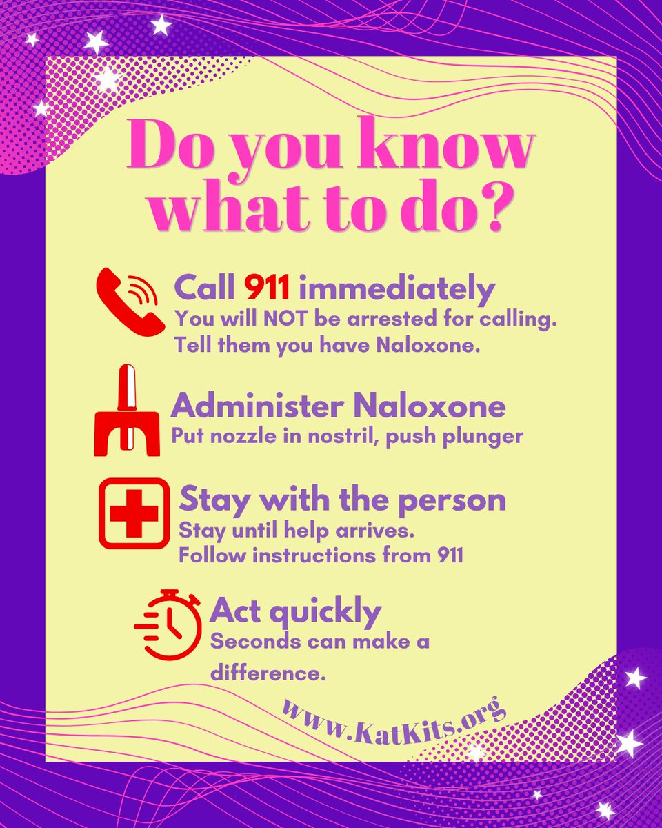 KatKits1229's tweet photo. Most teens are never taught how to respond to an overdose.
That's not ok-- and it is why KatKits exists.
Education changes outcomes.
Do you know what to do? 
#KatKits  #FentanylAwareness #NarcanSavesLives #NextChapterReady #GraduationReady https://t.co/ldGZaXrKsZ