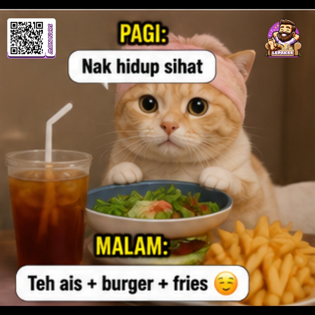 lepak44offical's tweet photo. Yang penting Happy 🥳 

#lepak44 #lepak #44lepak #lpk44  #lpk44.live https://t.co/I3OAQLB9gU