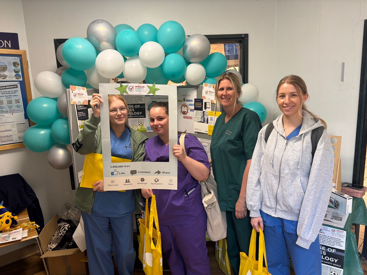 LizzyB731's tweet photo. Great week raising awareness of Insulin Safety at RGH @CwmTafMorgannwg  #InsulinSafetyWeek2026 https://t.co/KHNv1zDh1d