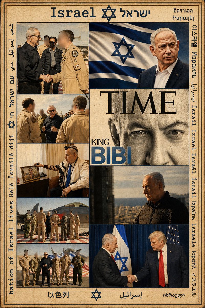 Kurdish_Zionist's tweet photo. I made this photo myself, and I believe it deserves to be on the front pages of major international newspapers.@netanyahu 
 
@MOSSADil @melissazqq 
@LizaRosen0000 @Kerenshoshana1 @eLaimaganda @samon_elizabeth @Laura_L_Cellier @NatalieDanwmdj 
#bibi #israel #supportisrael https://t.co/RmMkpQzpy7