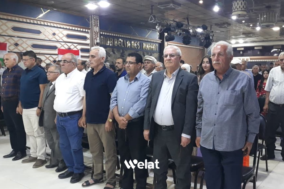 WelattvKu's tweet photo. Hesekê.. PDK-S Roja Zimanê Kurdî vejand
#Hesekê
#PDK_S
#Roja_Zimanê_Kurdî
#Welattv https://t.co/wNQlcifqso