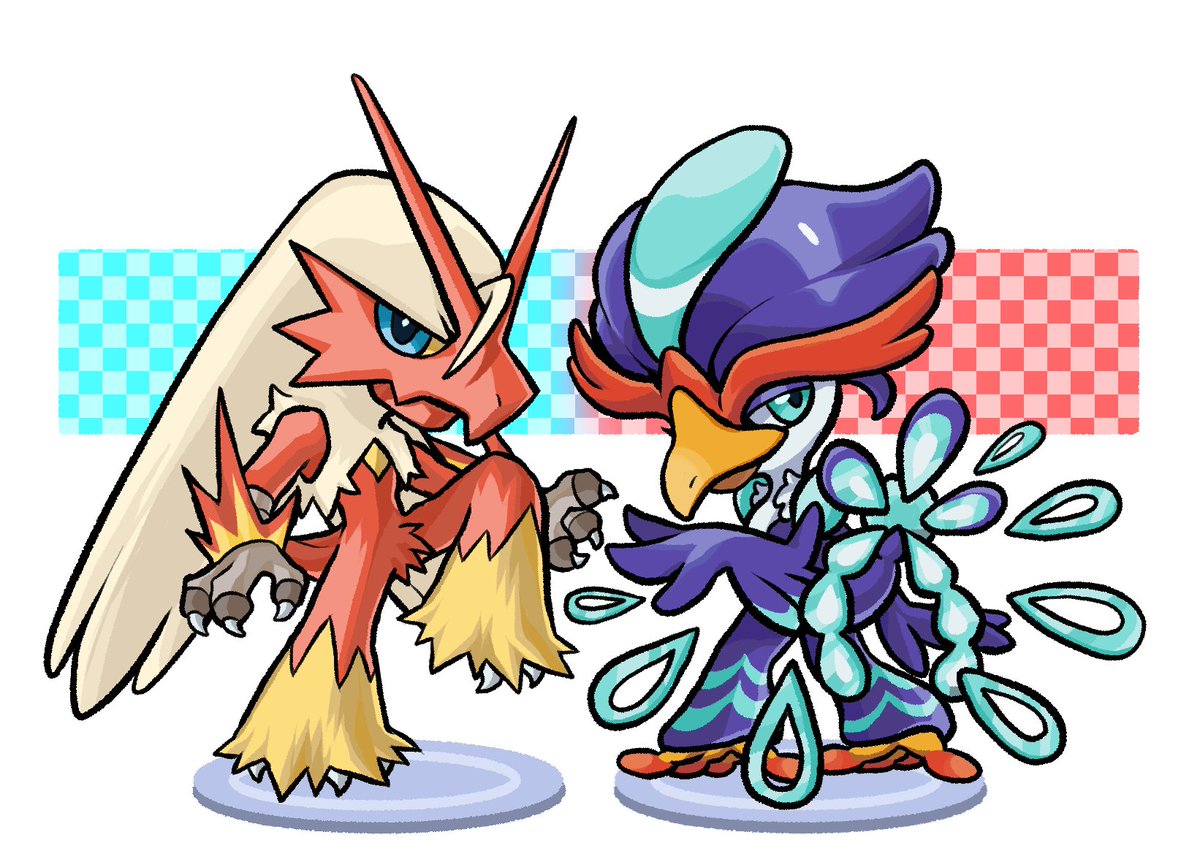 PeePee1King's tweet photo. #Quaquaval #Blaziken #pokemonart #pokemonoc #pokemonㅤㅤㅤ https://t.co/WqSFCOWAjQ