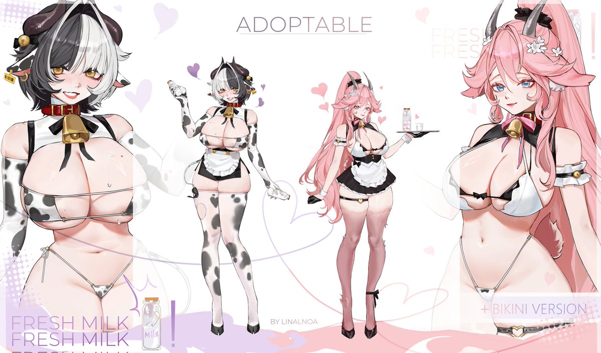 Linalnoa's tweet photo. Two sweet girls are now looking for a new home 🩷

Link to the auction in the comments🌿 https://t.co/9H763xrmot