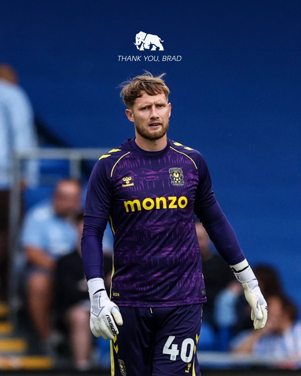 Coventry_City's tweet photo. Brad Collins will leave Coventry City following the expiry of his contract on June 30th. 

Thank you and all the best, Brad. 🩵