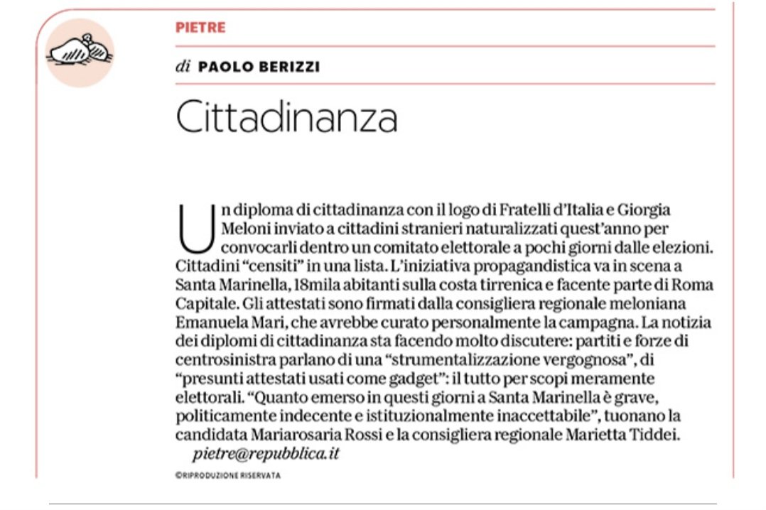 Paolo Berizzi tweet media