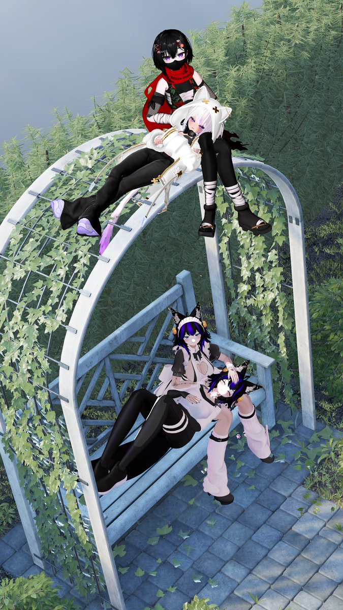 famous_fate's tweet photo. Some group pics with my good friends @tygonian @nprboref and @DistortedAkino

Thanks for stopping by for a couple pics together <3

World: https://t.co/paazcKW1pO
#Vrchat #VRChatPhotography #VRChat_world紹介 https://t.co/C8cRF8FBZZ