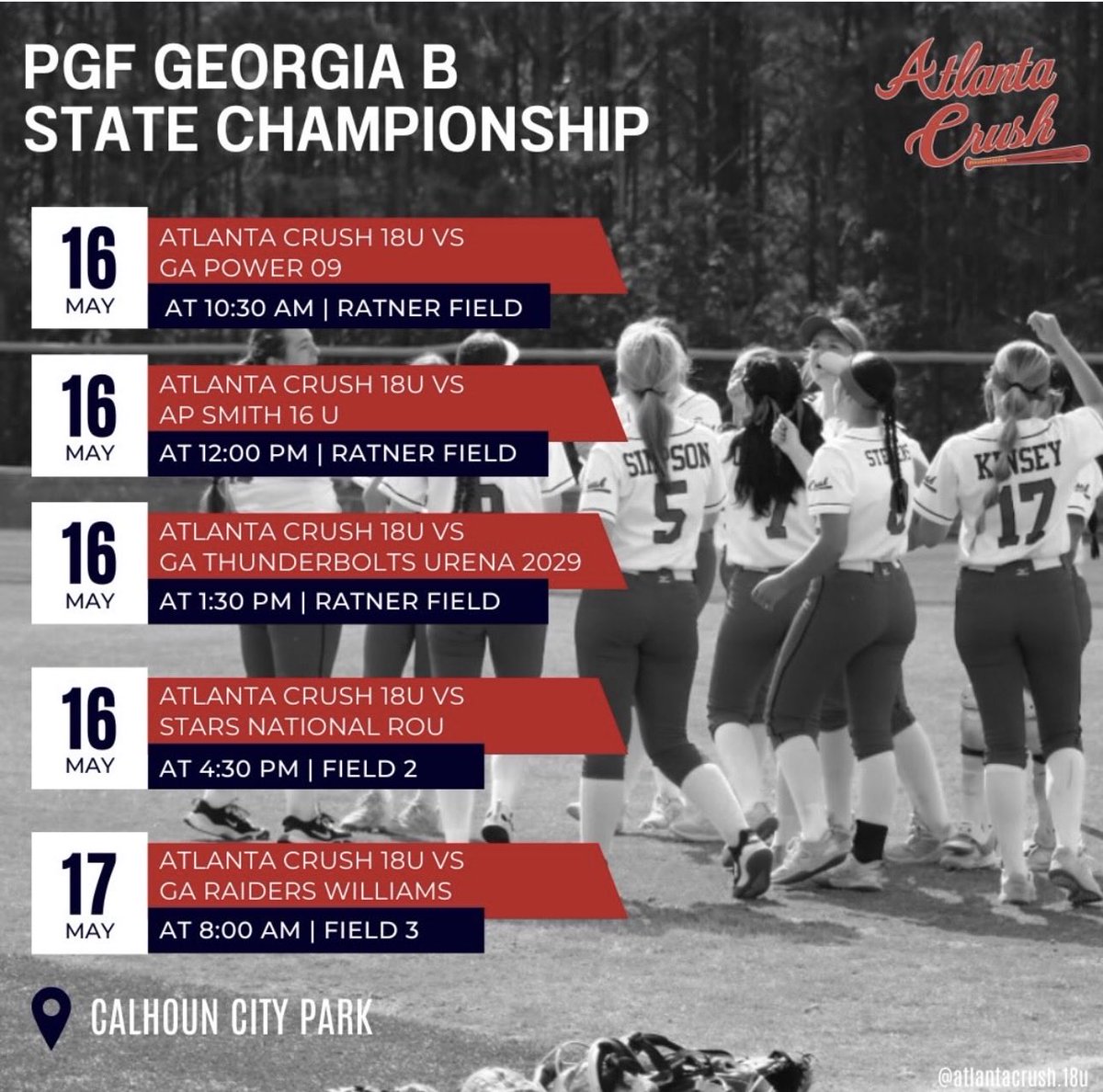 oaklee05's tweet photo. Excited for this weekend with @AtlantaCrush18U 🥎
#11  C/UTL | 2027 Grad 4.0 GPA
#softballrecruiting https://t.co/EMbGFzLnRF