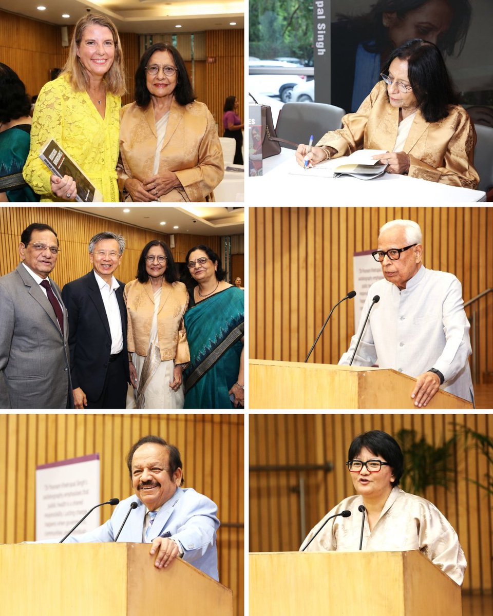 WHOSEARO's tweet photo. 🌍 Public health leaders, policymakers and diplomats gathered in New Delhi on 14 May 2026 to celebrate Bridging Boundaries: Memoirs of a Public Health Journey by Dr Poonam Khetrapal Singh. 📘 They reflected on Dr Singh’s  journey from the Indian Administrative Service to becoming the first woman elected WHO Regional Director for South-East Asia. 👏🏽

🗣️ Dr Catharina Boehme, Officer-in-Charge, WHO South-East Asia Region, described the memoir as a reflection of “an extraordinary professional journey” and a legacy of leadership that has shaped public health across the Region and beyond. 🌏 She highlighted Dr Singh’s role in advancing disease elimination, emergency preparedness and regional collaboration, while strengthening South-East Asia’s voice in global health. 🫱🏽‍🫲🏾

🌟 Distinguished speakers including veteran administrator Mr N.N. Vohra, former Union Health Minister of India Dr Harsh Vardhan, public health experts Dr Vinod Kumar Paul, Dr Viroj Tangcharoensathien from Thailand, and Dechen Wangmo, former Health Minister pf Bhutan, who shared reflections on Dr Singh’s leadership, diplomacy and lasting contributions to public health. Speakers described her as an inspiring global health leader whose foresight and commitment helped transform health outcomes across the Region. 💙

#PublicHealth #GlobalHealth #Leadership #HealthForAll @DechenwangmoM