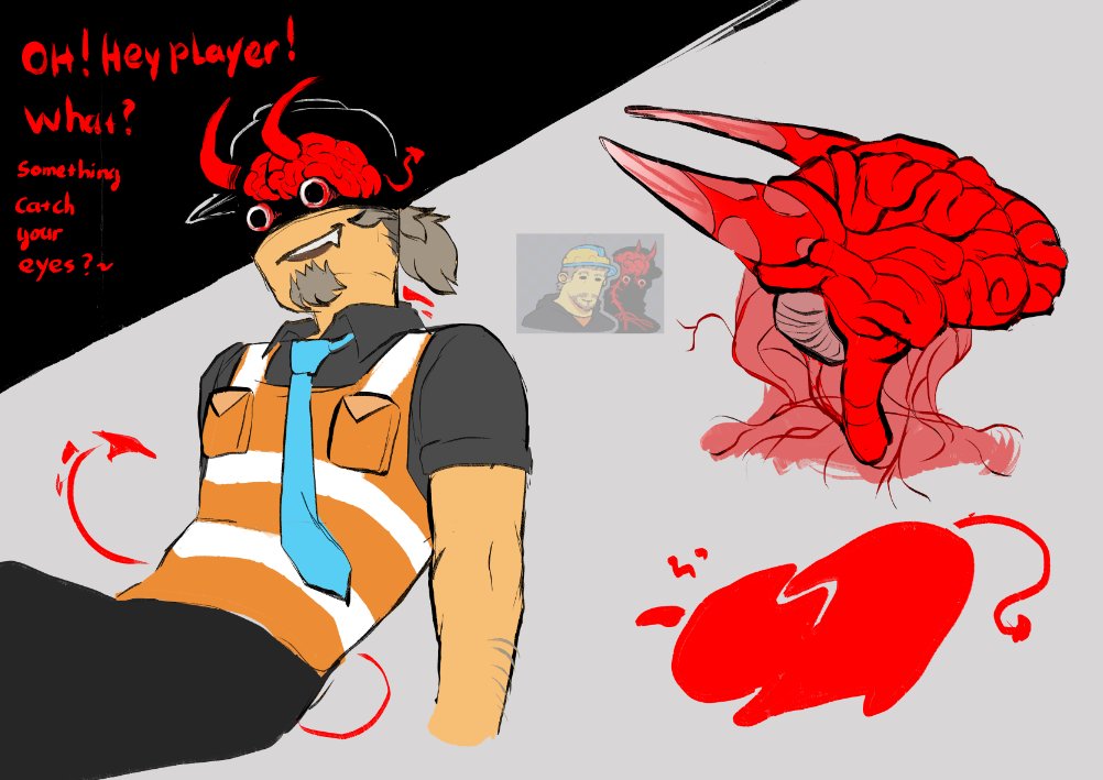 farychikawa's tweet photo. "i saw ur heart hatred art... i think it would be cool if u were to do a take on hatred as a brain-"-> ok didn't plan to do any request or draw today but i LOVE this idea! #blocktales #blocktaleart https://t.co/fKkzBzQmiF