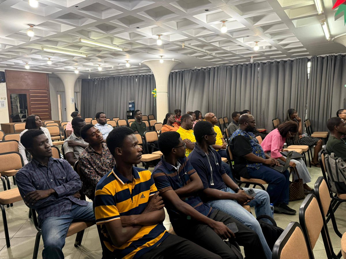 knust_library's tweet photo. KNUST University Librarian Dr. Bruce Lamptey emphasized science's role in development: “Today’s gathering reminds us that science is... about finding solutions to the challenges facing our communities, our nation, and the world.” https://t.co/uztk9bbpic