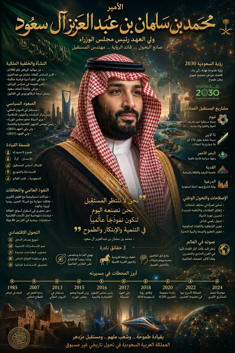 محمد بن سلمان بن عبد العزيز (Informal) tweet media