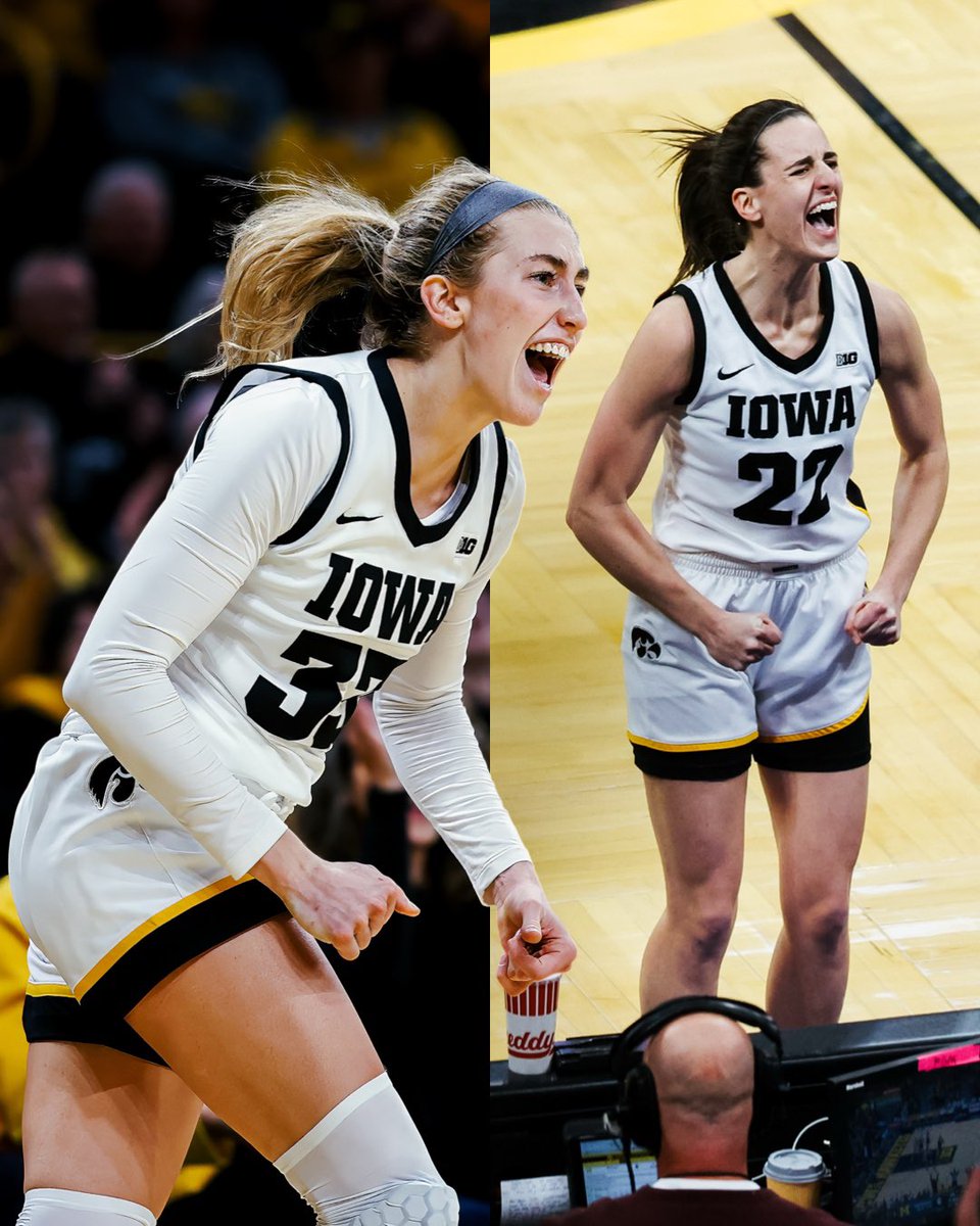 IowaWBB's tweet photo. LU33 🤝 CC22

🏀 @WashMystics at @IndianaFever 
⌚️ 6:30 PM (CT)
📺 ION

@WNBA x #Hawkeyes https://t.co/HGtmWtZcKS