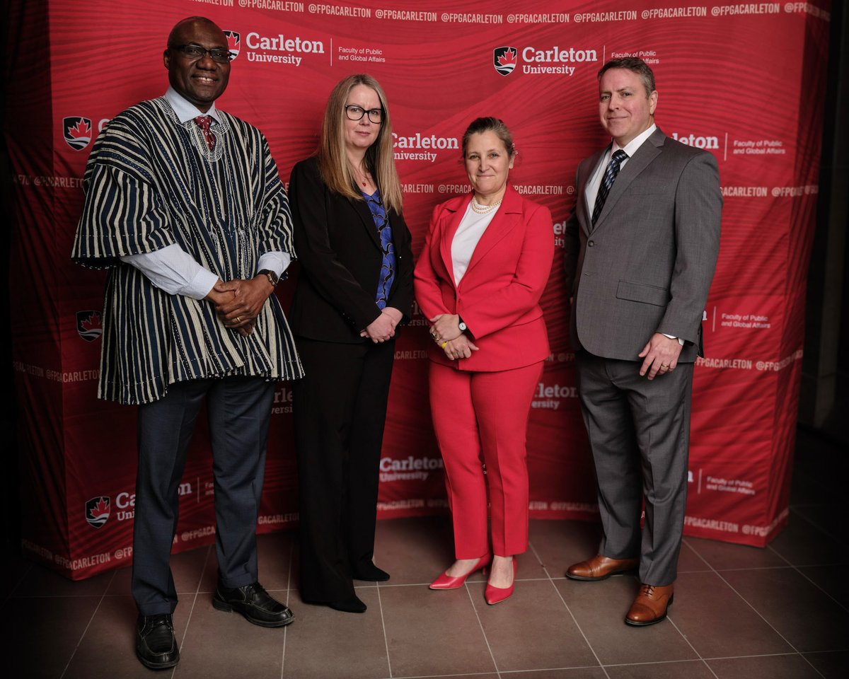 Chrystia Freeland tweet media