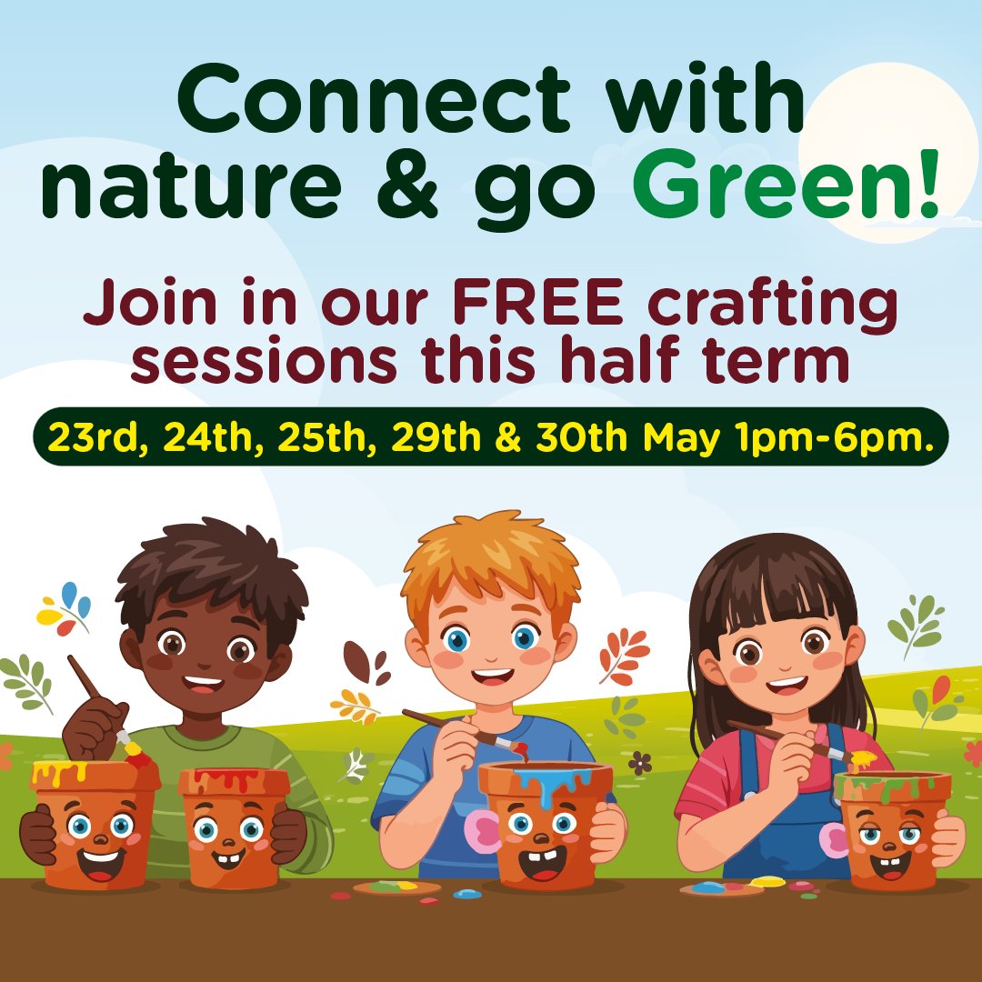 StarCityCentre's tweet photo. ⭐ FREE FAMILY EVENT ⭐

Join us this May half term for our free crafting sessions!

📅 23rd, 24th, 25th, 29th &amp; 30th May
🕐 1pm-6pm

View event 👉 https://t.co/FlxRvLXk0R https://t.co/lWUy0c84SY