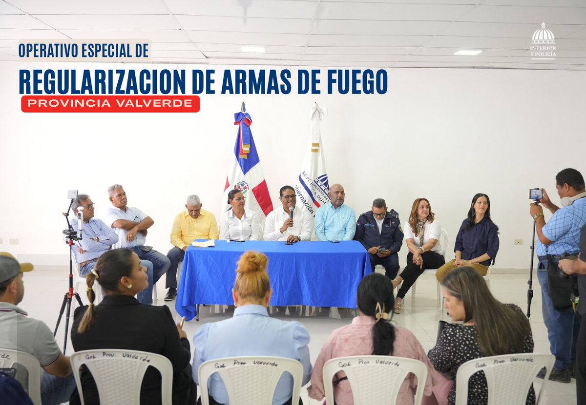 Ministerio de Interior y Policía RD tweet media