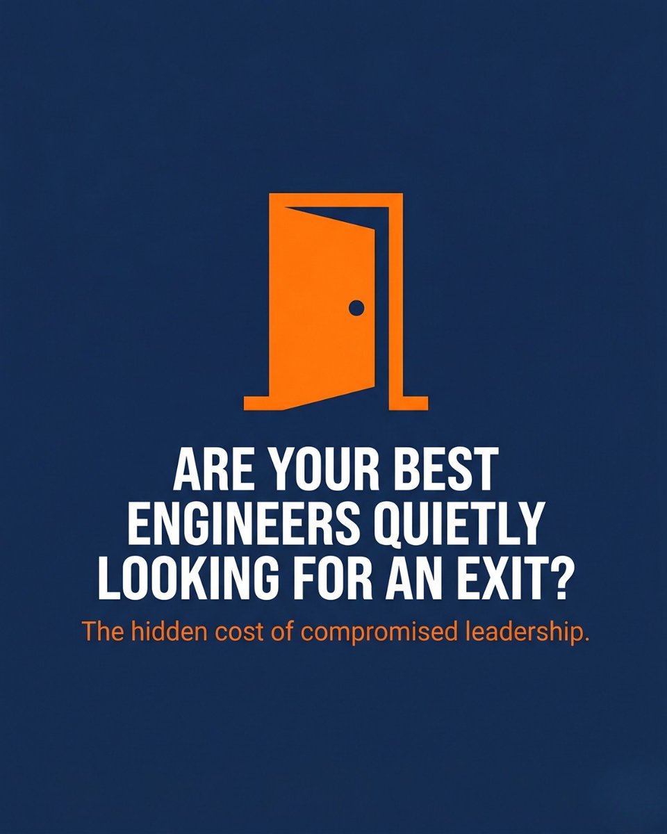FirmanSolutions's tweet photo. Top engineers do not just quit their jobs. They quit misaligned leadership. 

When executives lack clear vision, you lose institutional knowledge and product momentum. Firman Solutions connects founders with elite leaders who retain top talent.
 https://t.co/2Su8XCY7c7 https://t.co/F0hL8P9aN0