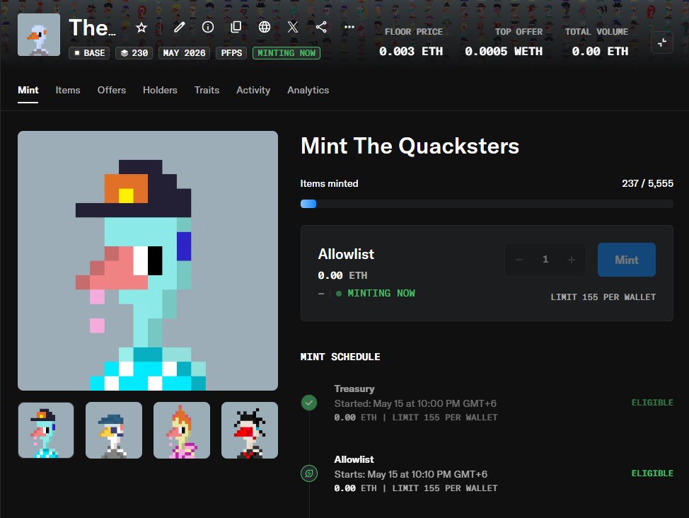 Quacksters tweet media
