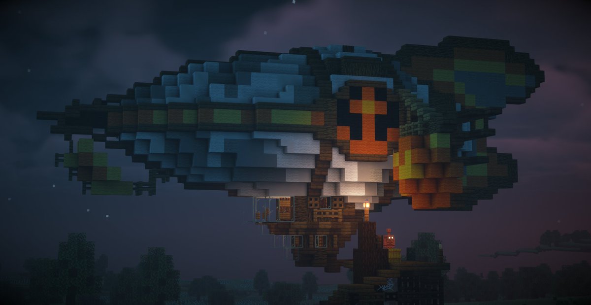 ToTheEnd_MC's tweet photo. // Light Airship Medaka // https://t.co/qLDBwvxCdU