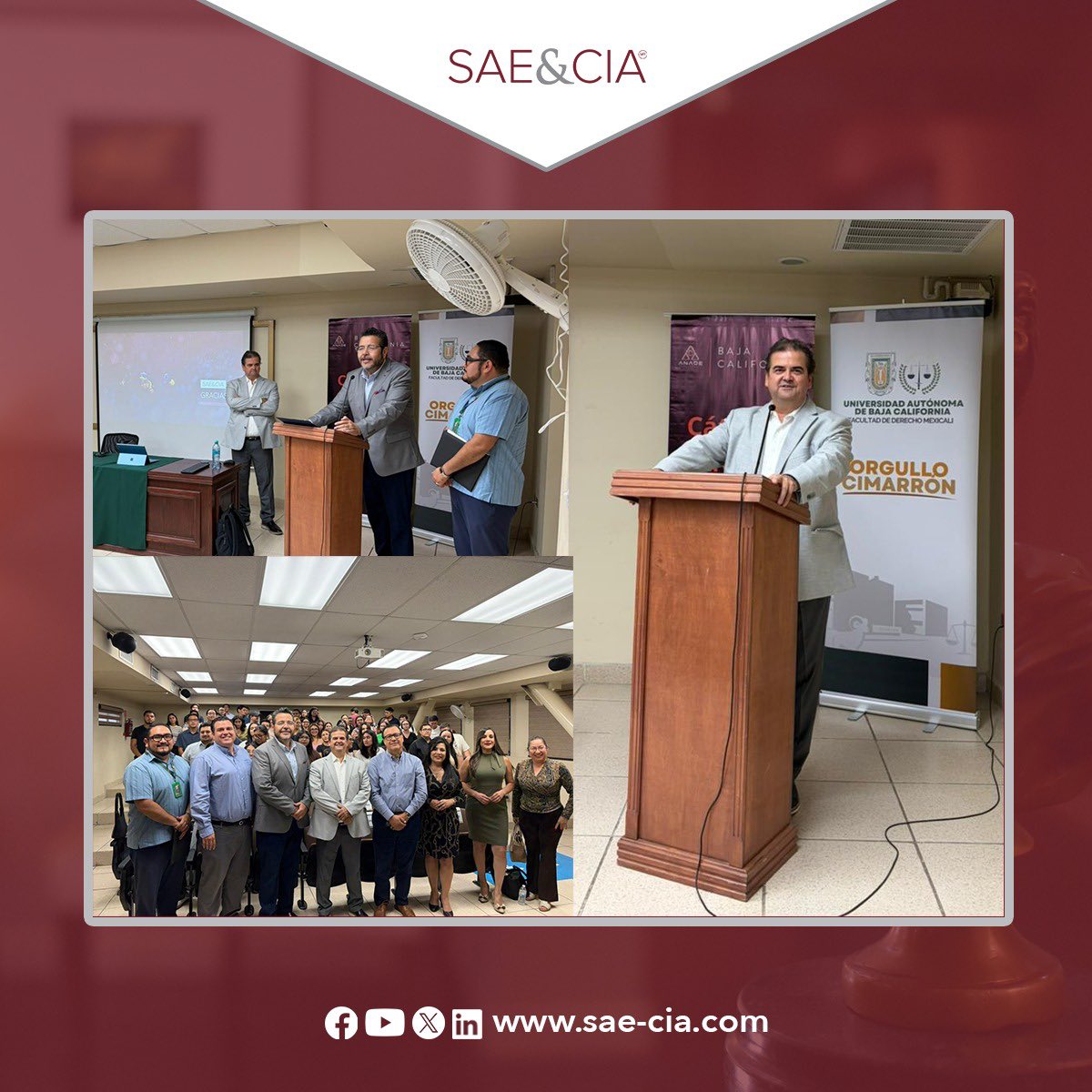 saecia_abogados's tweet photo. Reconocemos a nuestro Socio Director, Mtro. Reginaldo M. Esquer, por su participación en la cátedra ANADE “Estímulos Fiscales: características legales y su uso como herramienta para vigorizar la economía”, en conjunto con UABC

📹 Ve la conferencia aquí: 
https://t.co/9QOVCfgigf https://t.co/mZKCgt2zvA