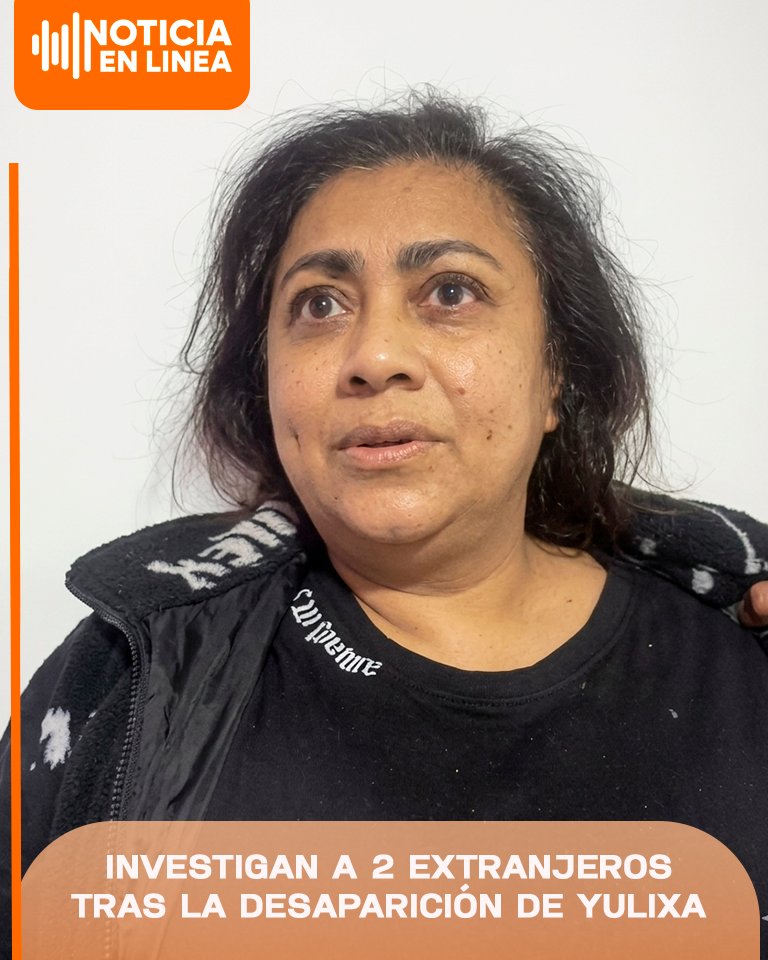 NoticiaLineacr's tweet photo. #ATENCIÓN
Sigue la búsqueda de Yulixa Consuelo Tolosa, desaparecida tras someterse a una lipólisis láser en Bogotá. Cámaras captaron sus últimos momentos junto a dos personas investigadas.
#NoticiaEnLinea https://t.co/Dnyj1WHRQC