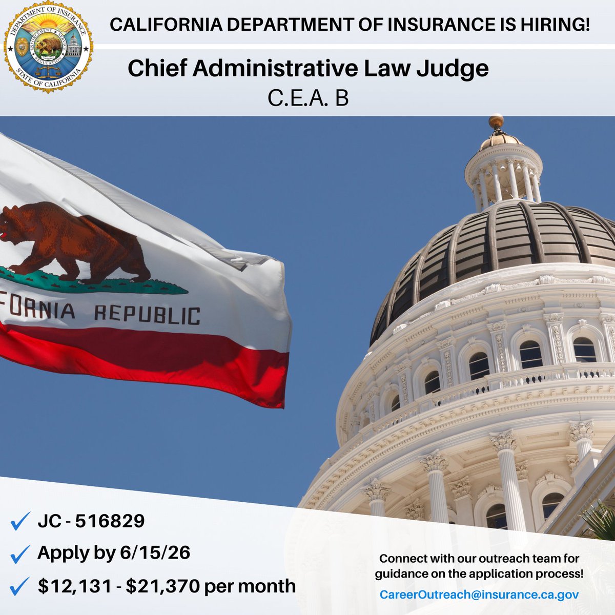 CA Dept of Insurance tweet media