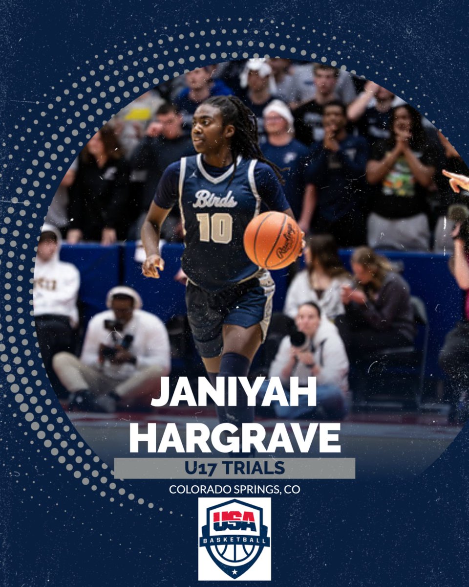 FairmontGB's tweet photo. Congratulations to our Super Sophomore &amp; State Champion @JaniyahBaller10 as she has been invited to the USA U17 National Team Trials May 21-24!  Keep up the great work Janiyah!  
#16ESPN
⭐⭐⭐⭐
@usabasketball https://t.co/8yJsbJ6Iom