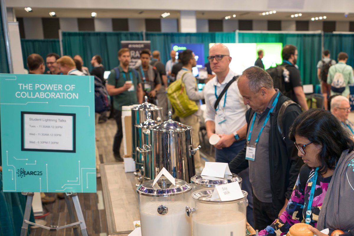 PEARC_Conf's tweet photo. ♥️A huge thanks to our #PEARC26 exhibitors for supporting the #ACM #PEARC community!

@CambridgeComp @DDNintelligence and many more: we appreciate your partnership as we prepare for PEARC26 in #Minneapolis this July!

See the full list of exhibitors: https://t.co/ZTFxVlYsHa

#HPC https://t.co/GVl2MCgfNb
