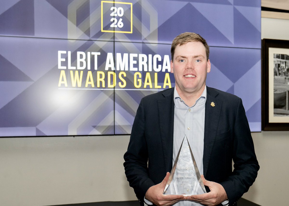 dsulli12's tweet photo. Last week, I was honored to be named Rookie of the Year for @ElbitAmerica 
This recognition is humbling, and I'm deeply grateful to everyone who supported me during my first year. A special thank you to Luke Savoie, for personally presenting the award to me. It was truly an honor to receive it from you. Sincere thanks to Ted Fordyce for believing in me and giving me the opportunity to join the team, and to Stacy Spencer for nominating me. Thank you for your support and confidence. Finally, thank you to all my colleagues across Elbit America. I appreciate your collaboration, and guidance every day. I am grateful to be part of such a strong team.

#TeamElbitAmerica #ElbitProud