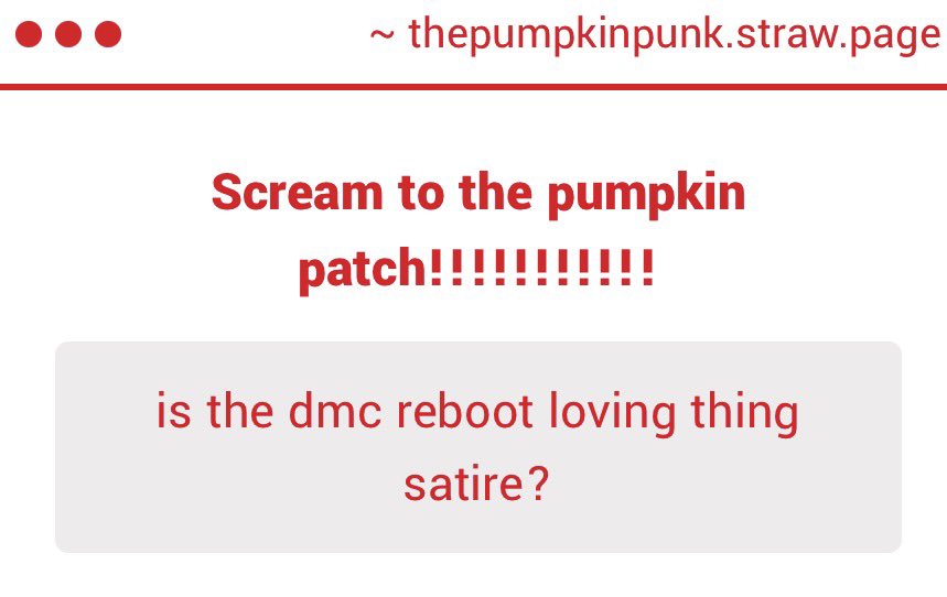 Jack 𝄞 Reboot Dante’s Pumpkin tweet media