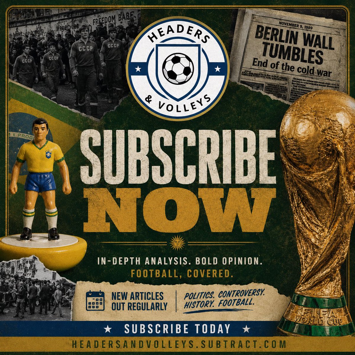 handvfanzine's tweet photo. On the way to 100 subscribers 

It would be great to reach that milestone before the FT whistle blows for the
#facup final 

⚽️

Thank you 

https://t.co/zqvTfz4v7f https://t.co/xjHtB3BH8k