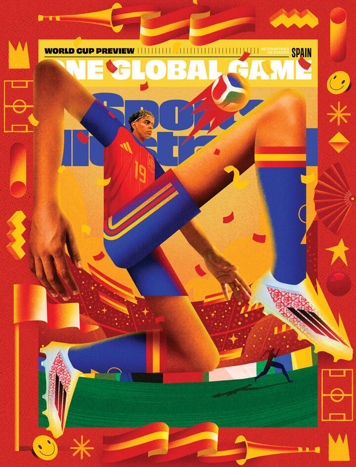 To commemorate the 2026 World Cup, Sports Illustrated commissioned