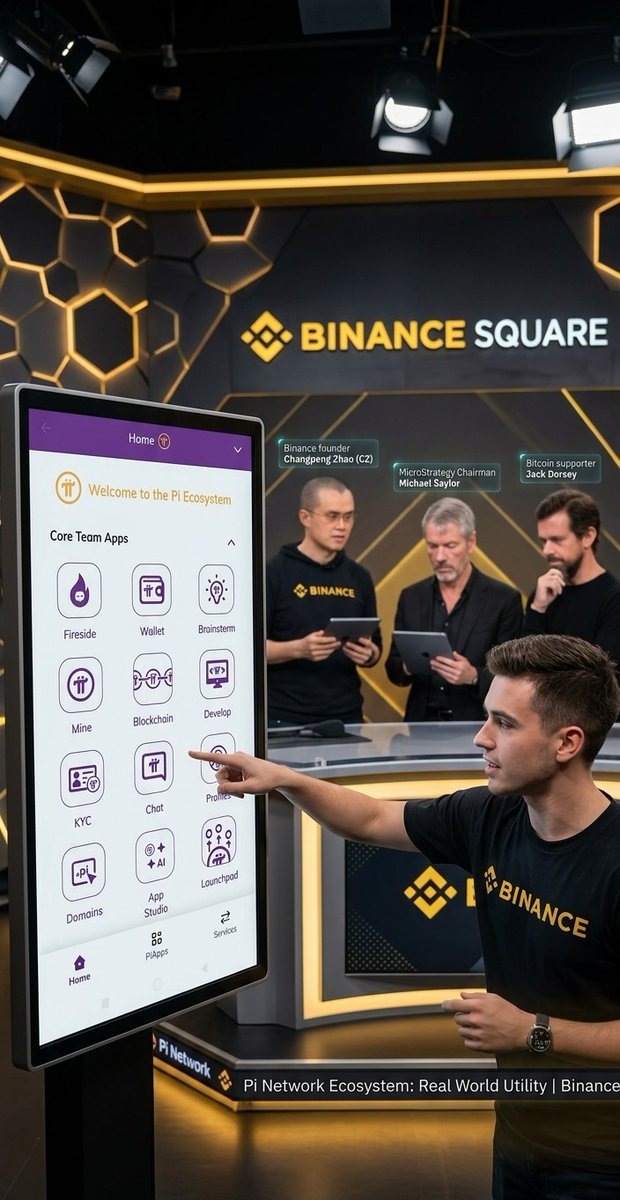 SputnikMine's tweet photo. Even the industry leaders like CZ, Michael Saylor, and Jack Dorsey are watching the evolution of Web3 mass adoption. Pi Network isn't just an app—it's a global infrastructure scaling right before our eyes. 🚀

The ecosystem is ready. Are you? ⚡️
#PiNetwork #BinanceSquare #Web3‌‌ https://t.co/ynknHXIGjd