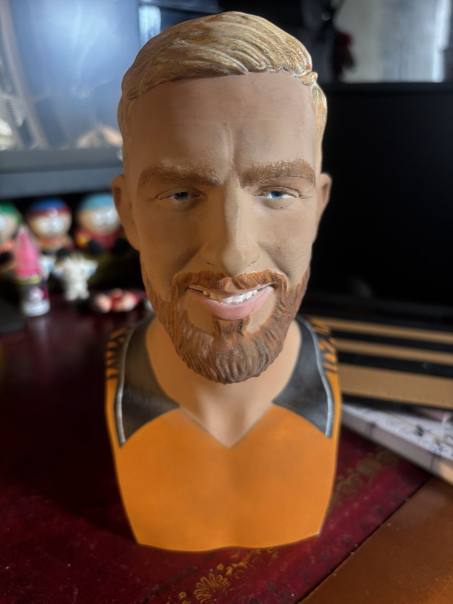 ourashley's tweet photo. We know #olimcburnie is in the Final anyway. #mcburnie #hull #hullcity #tigers #hcfc That much we do know! https://t.co/vXmAkWZxfX